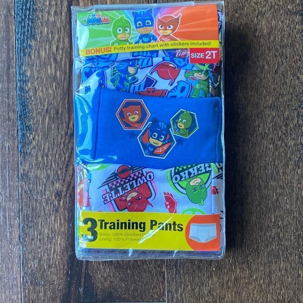 New in package PJ Masks potty training‎ pants size 2T 3 pair